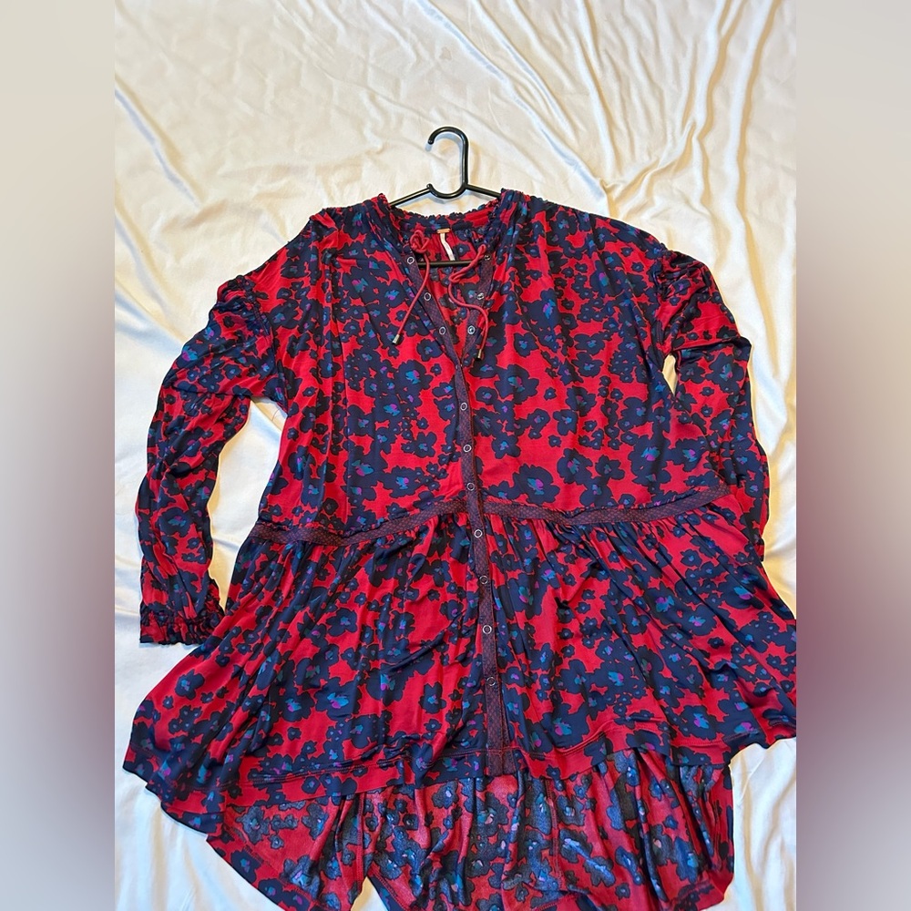 Free People Hi-Lo tunic sz M - 1x